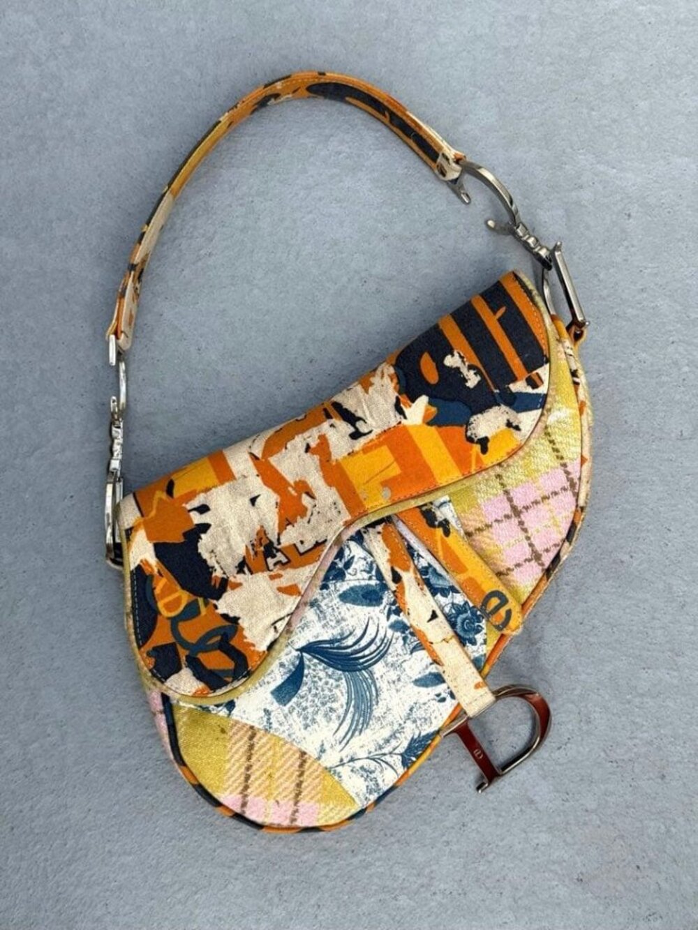 Dior Galliano Saddle Shoulder Bag